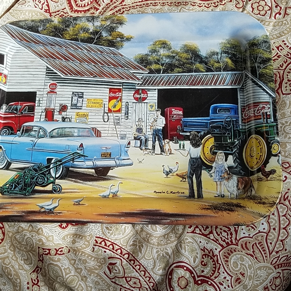 Coca Cola tray Virgils Shop